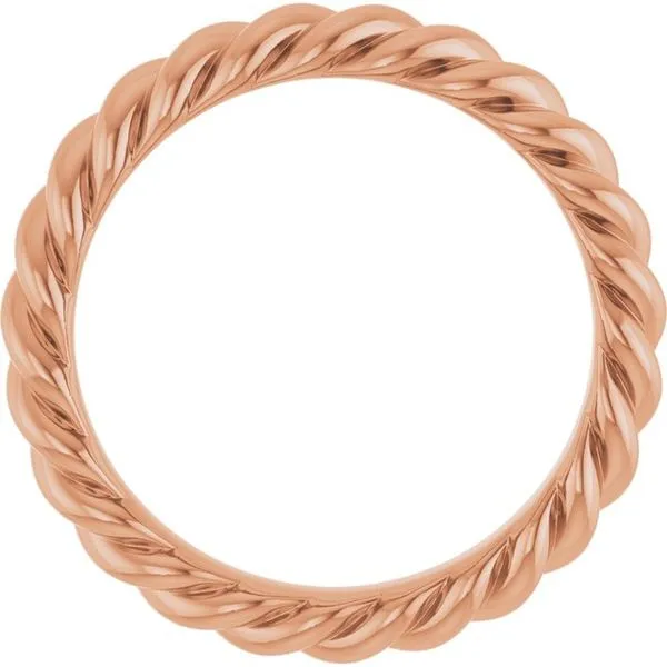 Rope Band Image 2 Albert's Jewelers Kingsland, GA