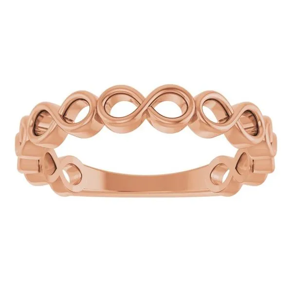 Infinity Stackable Ring Image 3 Long Jewelers Chesapeake, VA