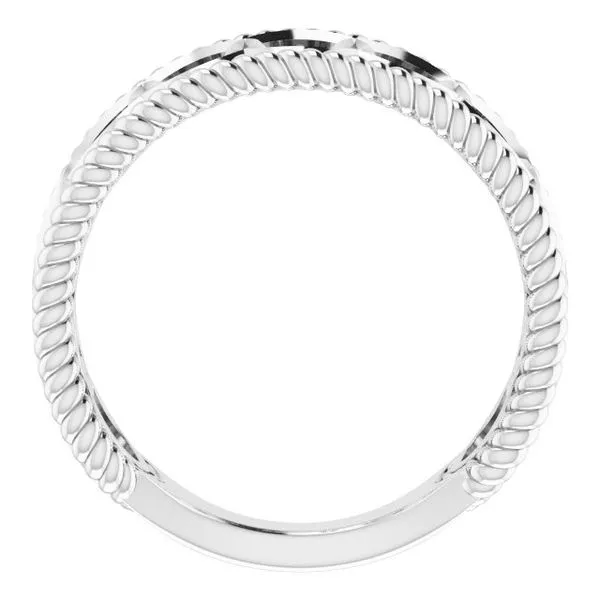 Geometric Rope Ring Image 2 Milan's Jewelry Inc Sarasota, FL