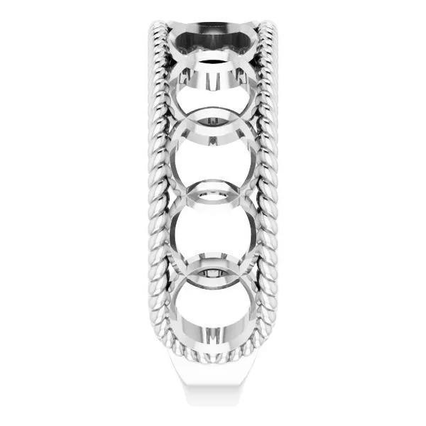 Geometric Rope Ring Image 4 Milan's Jewelry Inc Sarasota, FL