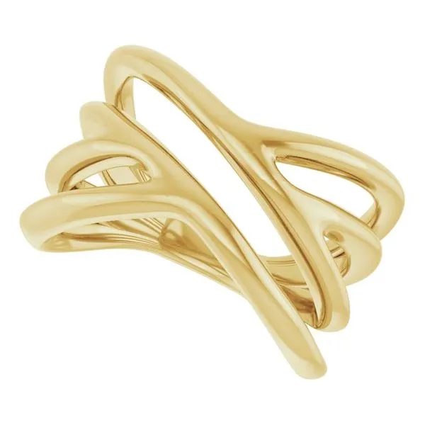 Negative Space Ring Image 5 Milan's Jewelry Inc Sarasota, FL