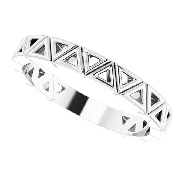 Geometric Stackable Ring Image 5 D&M Jewelers Green Bay, WI