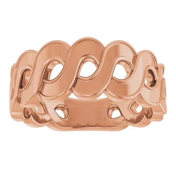 Wave Ring Image 3 James Wolf Jewelers Mason, OH