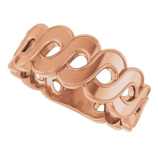 Wave Ring Image 5 D&M Jewelers Green Bay, WI