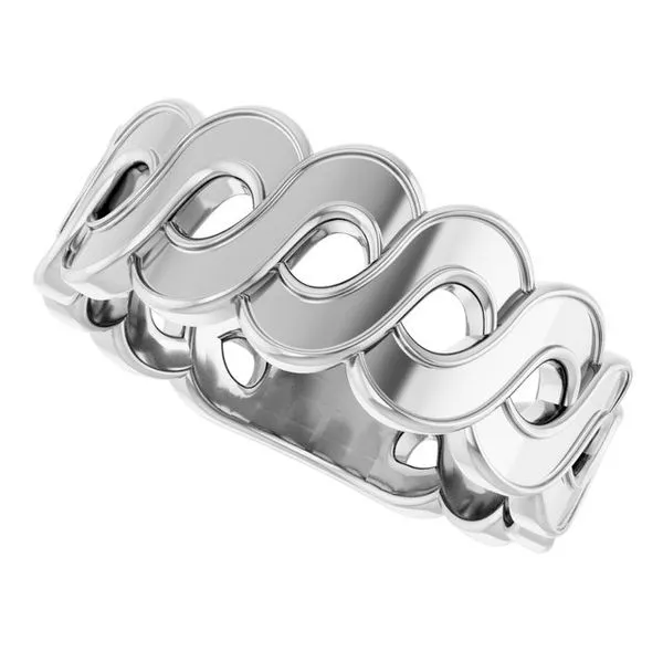 Wave Ring Image 5 James Wolf Jewelers Mason, OH
