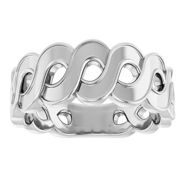 Wave Ring Image 3 Linwood Custom Jewelers Linwood, NJ