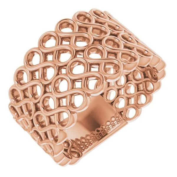 Infinity-Inspired Ring James Wolf Jewelers Mason, OH