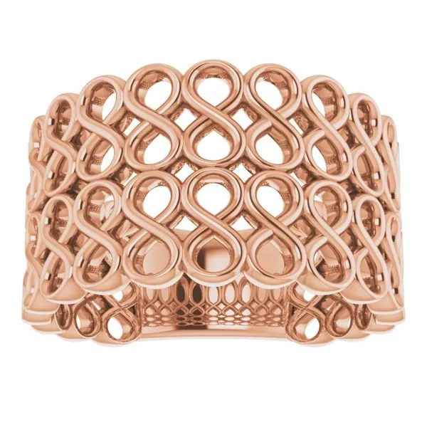 Infinity-Inspired Ring Image 3 D&M Jewelers Green Bay, WI