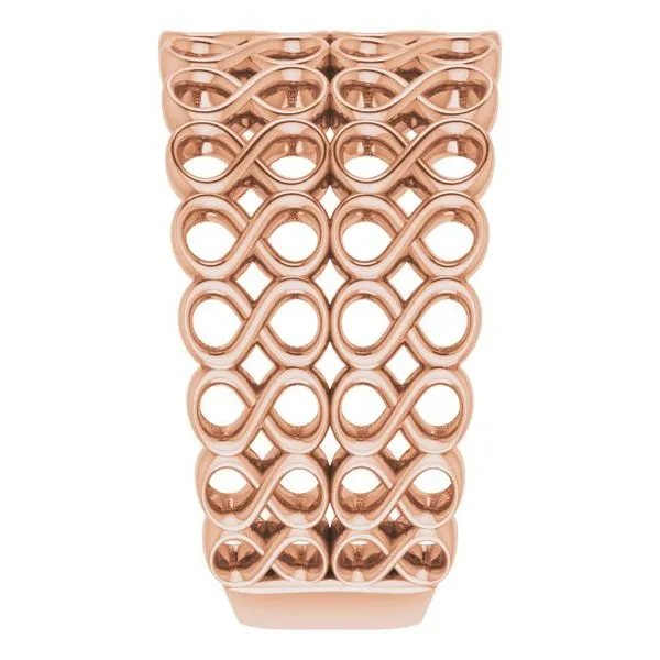 Infinity-Inspired Ring Image 4 Leslie E. Sandler Fine Jewelry and Gemstones rockville , MD