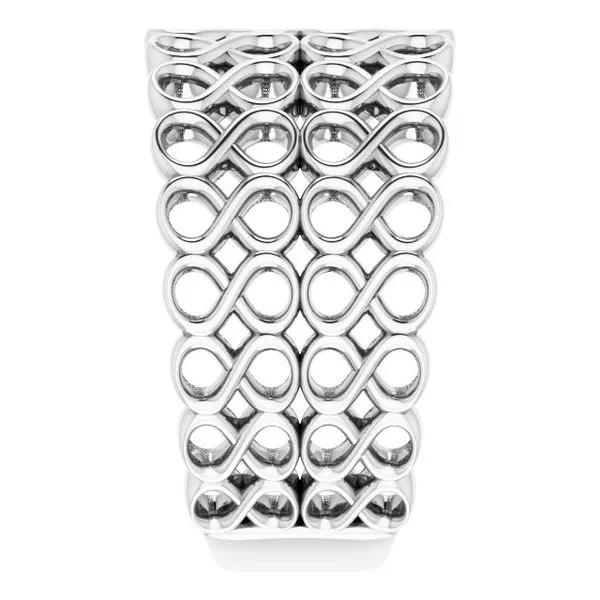 Infinity-Inspired Ring Image 4 James Wolf Jewelers Mason, OH