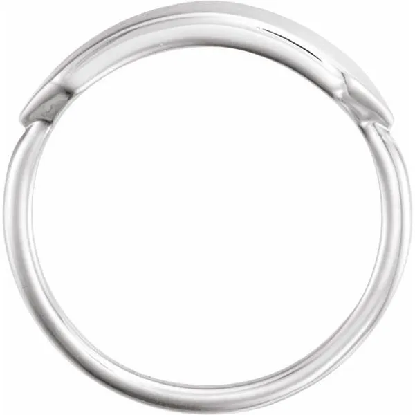 Geometric Signet Ring Image 2 Beckman Jewelers Inc Ottawa, OH