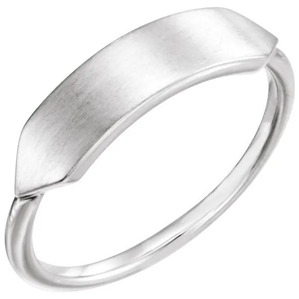 Geometric Signet Ring Jerald Jewelers Latrobe, PA