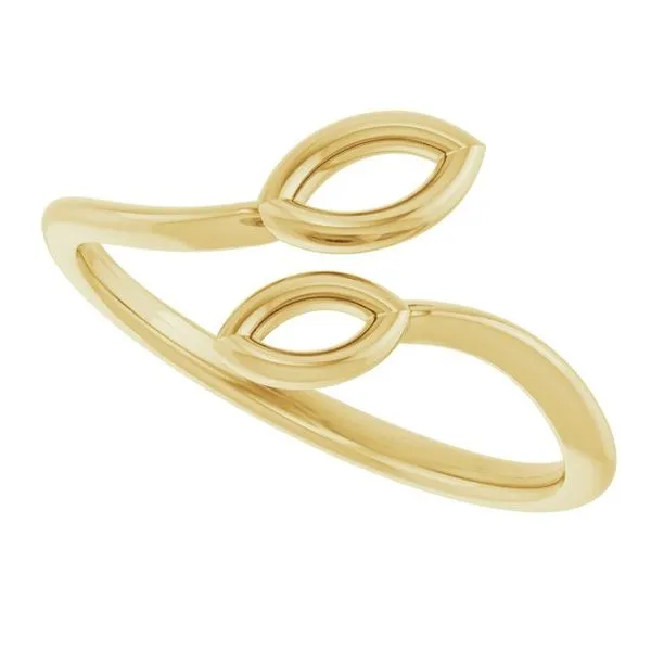 Marquise Bypass Ring Image 5 D'Errico Jewelry Scarsdale, NY