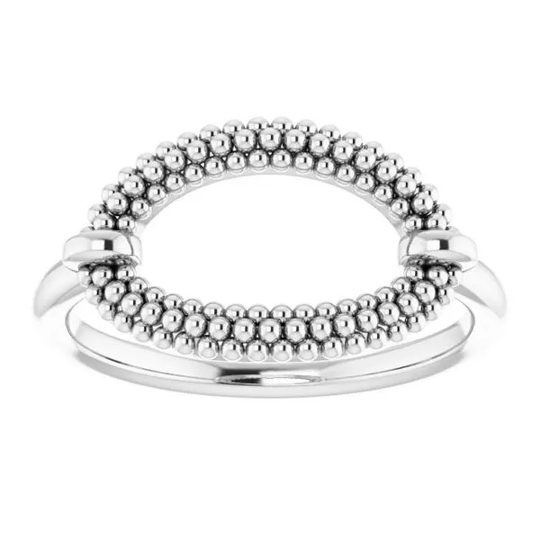 Beaded Ring Image 3 Milan's Jewelry Inc Sarasota, FL