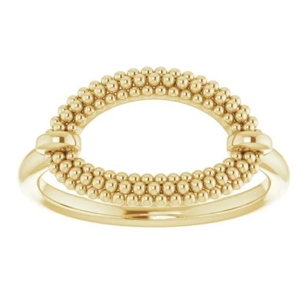 Beaded Ring Image 3 Milan's Jewelry Inc Sarasota, FL