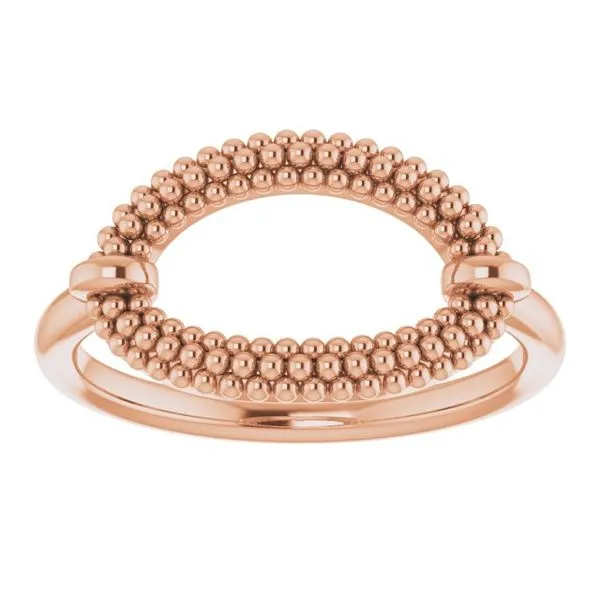 Beaded Ring Image 3 Milan's Jewelry Inc Sarasota, FL