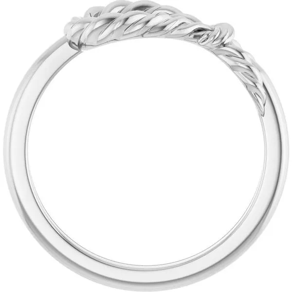 Rope Knot Ring Image 2 Milan's Jewelry Inc Sarasota, FL