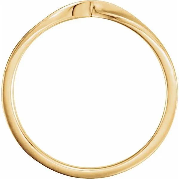 Stackable Twisted Ring Image 2 James Wolf Jewelers Mason, OH