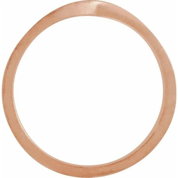 Stackable Twisted Ring Image 2 Rick's Jewelers California, MD