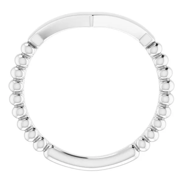 Stackable Beaded V-Ring Image 2 Atlanta West Jewelry Douglasville, GA