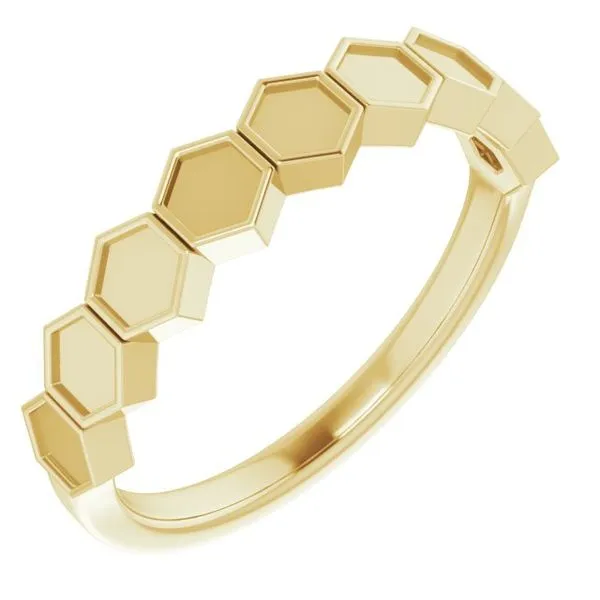 Stackable Geometric Ring John E. Koller Jewelry Designs owasso, OK