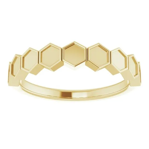 Stackable Geometric Ring Image 3 Jerald Jewelers Latrobe, PA