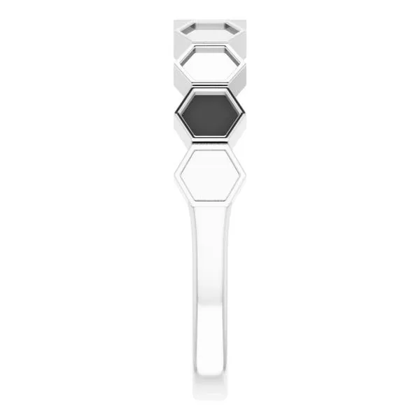 Stackable Geometric Ring Image 4 John E. Koller Jewelry Designs owasso, OK