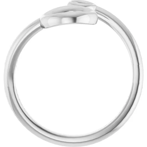 Double Circle Bypass Ring Image 2 D'Errico Jewelry Scarsdale, NY