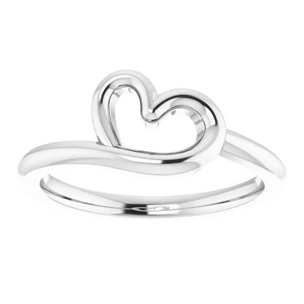 Youth Heart Ring Image 3 Jerald Jewelers Latrobe, PA
