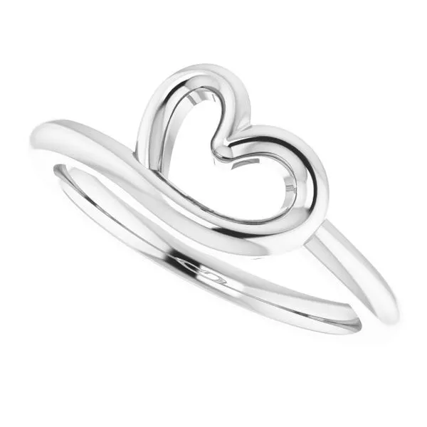 Youth Heart Ring Image 5 Jerald Jewelers Latrobe, PA