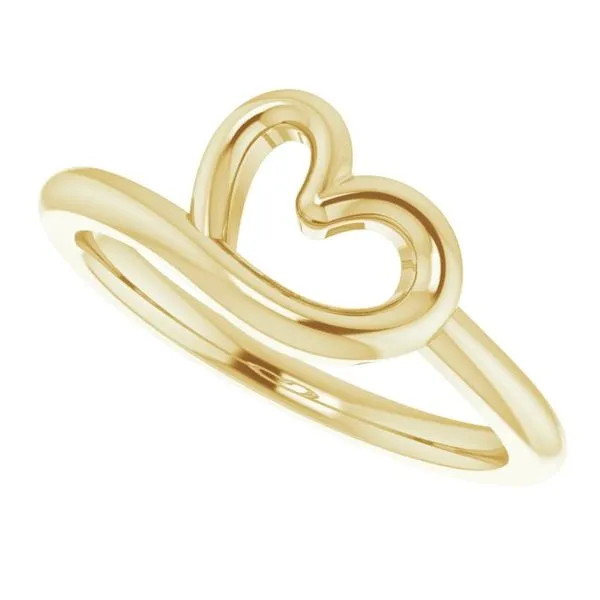 Youth Heart Ring Image 5 James Wolf Jewelers Mason, OH