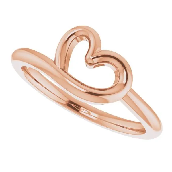Youth Heart Ring Image 5 James Wolf Jewelers Mason, OH