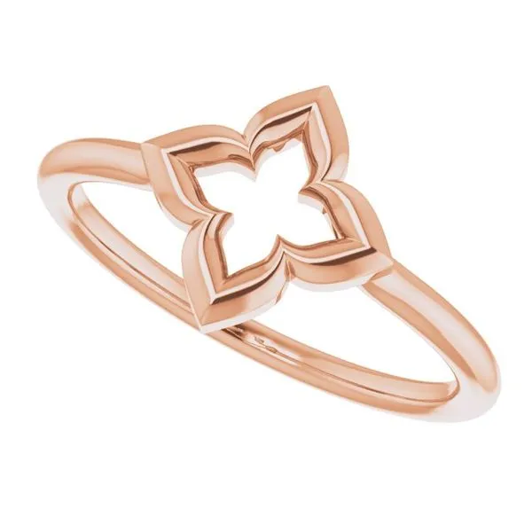 Clover Ring Image 5 John E. Koller Jewelry Designs owasso, OK