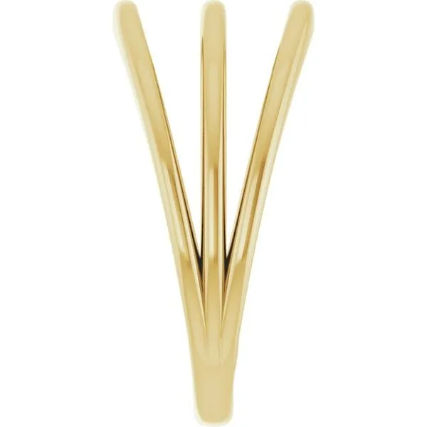 Negative Space Ring Image 4 James Wolf Jewelers Mason, OH