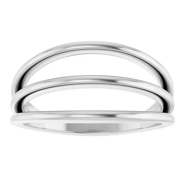 Negative Space Ring Image 3 James Wolf Jewelers Mason, OH