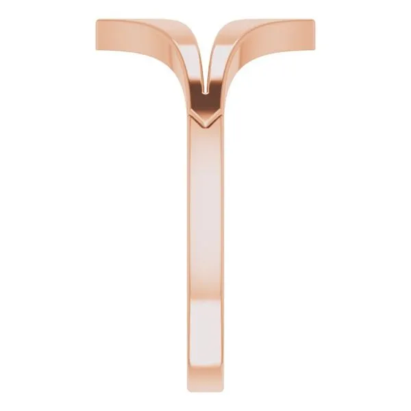 Negative Space V Ring Image 4 M. J. Thomas Jewelers, Ltd. Stratford, CT