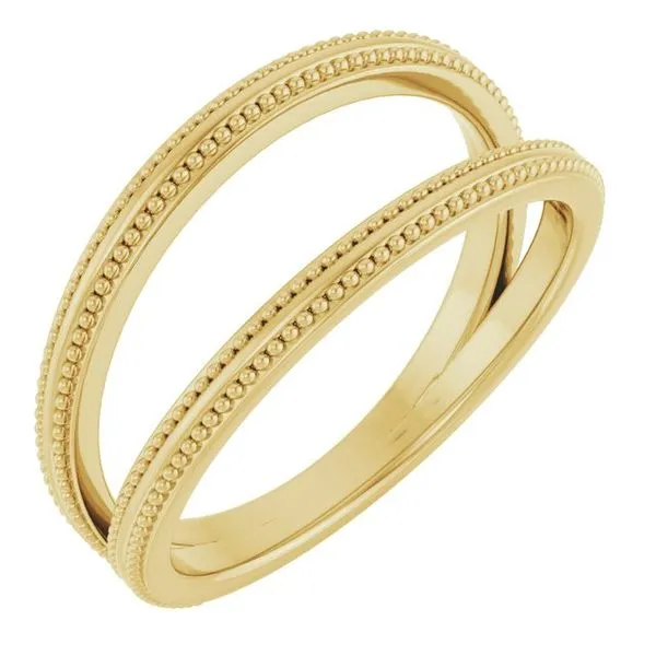 Negative Space Ring James Wolf Jewelers Mason, OH