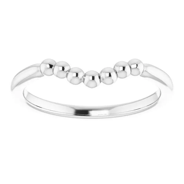 Stackable Beaded Stackable Ring Image 3 Mendham Jewelers Mendham, NJ