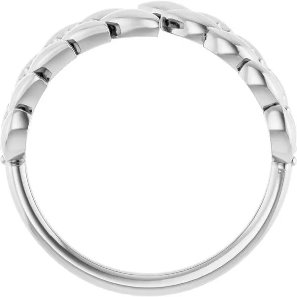 Leaf Negative Space Ring Image 2 Jerald Jewelers Latrobe, PA