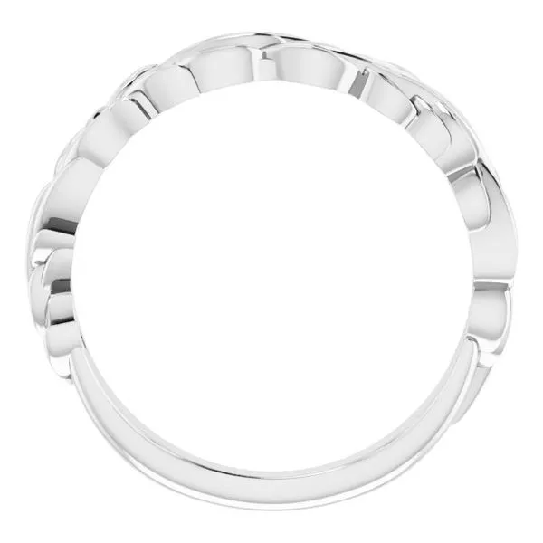 Stackable Leaf Ring Image 2 Milan's Jewelry Inc Sarasota, FL