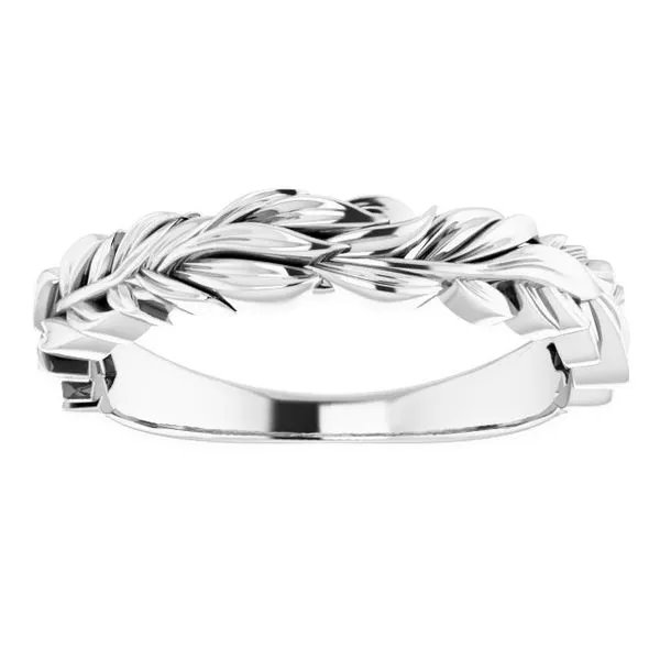 Stackable Leaf Ring Image 3 James Wolf Jewelers Mason, OH