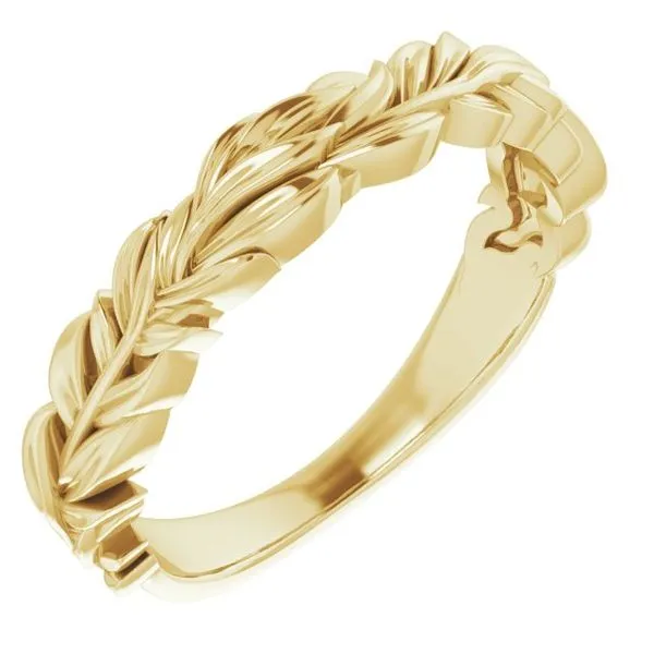 Stackable Leaf Ring Jerald Jewelers Latrobe, PA