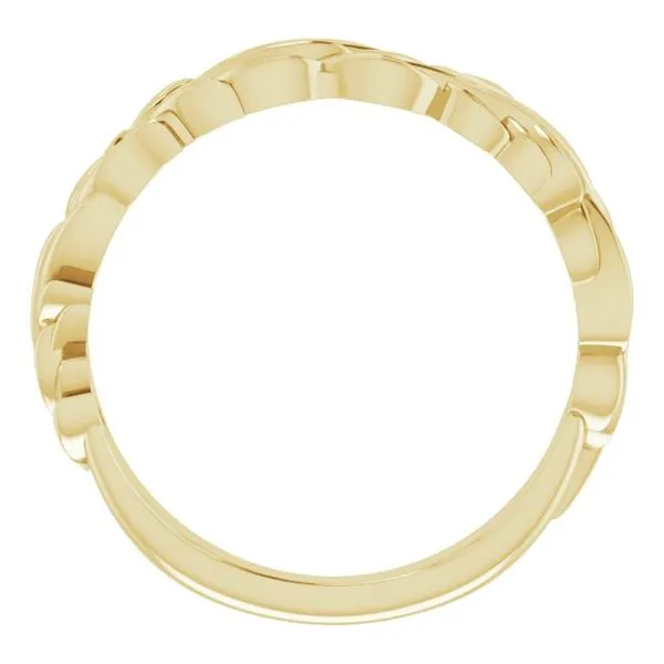 Stackable Leaf Ring Image 2 Milan's Jewelry Inc Sarasota, FL