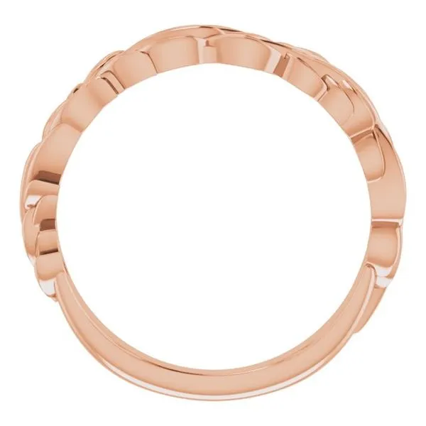 Stackable Leaf Ring Image 2 James Wolf Jewelers Mason, OH