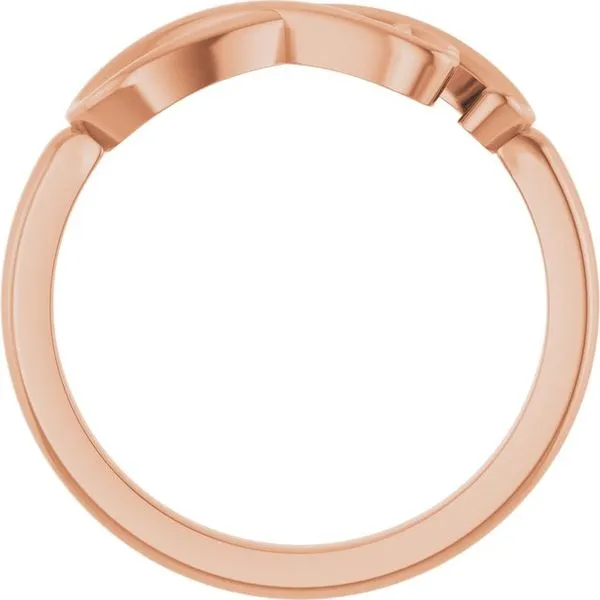 Infinity-Inspired Heart Ring Image 2 Boyd Jewelers Wesley Chapel, FL