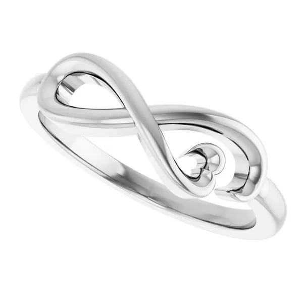 Infinity-Inspired Heart Ring Image 5 G.G. Gems, Inc. Scottsdale, AZ