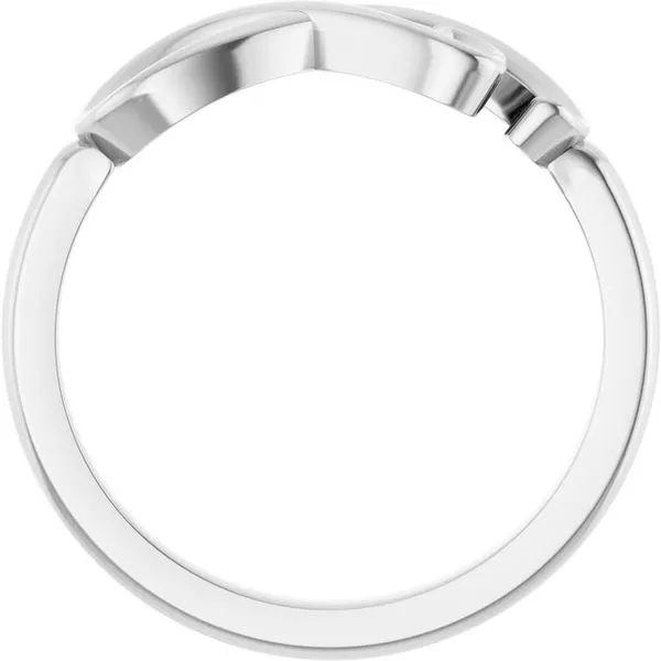 Infinity-Inspired Heart Ring Image 2 Jerald Jewelers Latrobe, PA