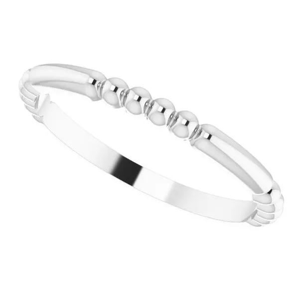 Stackable Bead Ring Image 5 James Wolf Jewelers Mason, OH