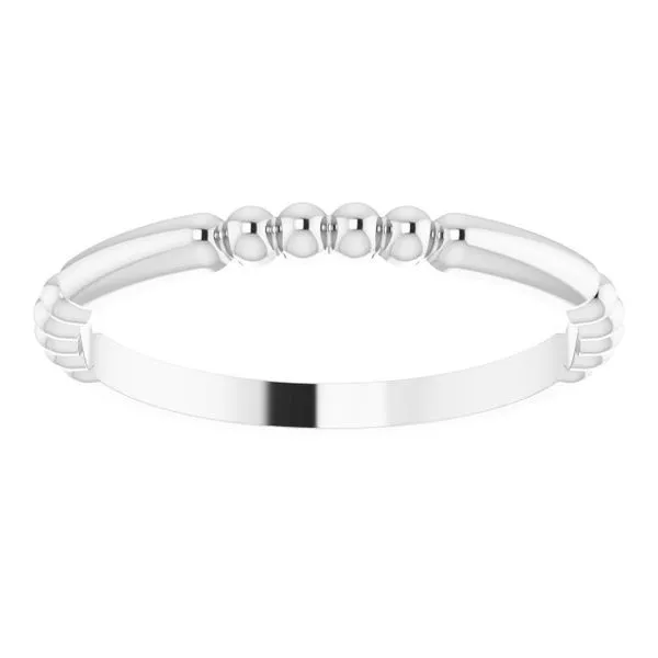 Stackable Bead Ring Image 3 Milan's Jewelry Inc Sarasota, FL