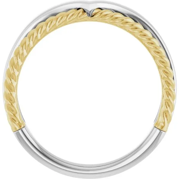 Negative Space Rope Ring Image 2 M. J. Thomas Jewelers, Ltd. Stratford, CT